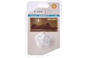 JANÈ Jané Luce Antibuio, con Sensore si Asccensione e Spegnimento, LED, Luce Tenue