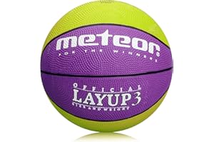 meteor Balón Baloncesto Pelota Basketball Bebe Ball - para los niños y jouvenes y Adultos para Entrenar y Jugar