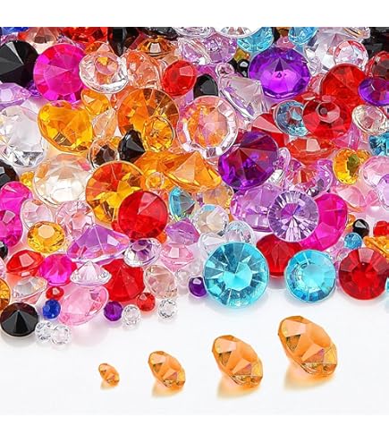 Toaob 5000Pcs 3Mm Petit Bleu Cristaux En Forme De Diamants Acrylique