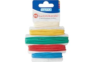 Stylex Rubber Bands - Assorted (Pack of 95)