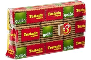 Tostada Gullón - Galleta Paquete - 400 g - , Pack de 6