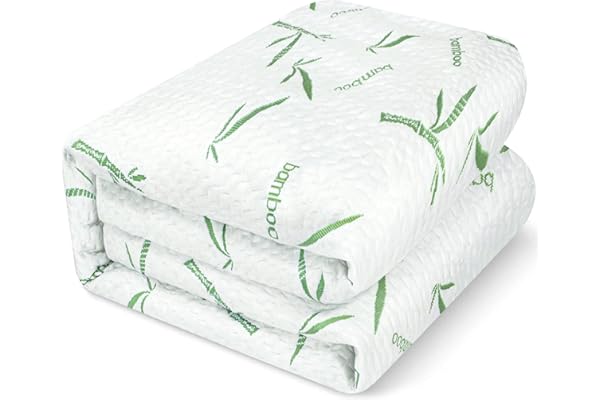 Utopia Bedding Protector de Colchón 60 x 120 x 15 cm Impermeable, Viscosa Premium, Certificación Oeko-Tex, Cubre Colchón Transpirable, Elástico En Todo