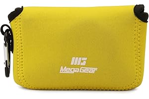 Megagear Sony Cyber-Shot DSC-RX100 VII, Cyber-Shot DSC-RX100 VI, DSC-RX100 V, DSC-RX100 IV, DSC-RX100 III, DSC-RX100 II Ultra Light Neopren-Kamera-Fall - Gelb/Schwarz