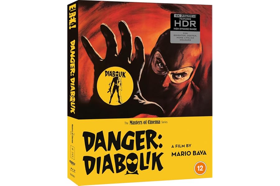 DANGER: DIABOLIK (Masters of Cinema) Limited Edition Dual Format (4K UHD + Blu-ray)