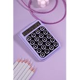 TWOTECH Colorful And Light Energy Calculator - Bl2122 (Purple)