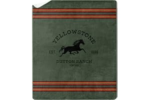 Northwest Yellowstone Silk Touch Sherpa Überwurfdecke, 152,4 x 177,8 cm, Ranch-Decke