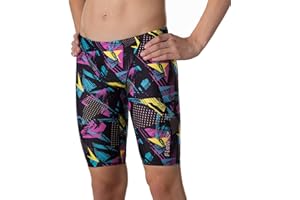 FLOW SWIM GEAR Flow Funky Swim Jammers - Size 21 to 32 Swimming Jammer Shorts for Boys in Nine Radical Swimsuit Designs
