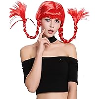 Parrucca Rossa «Naughty Girl» WIDMANN - Sintetica, Per Party E Costumi, Taglia Unica - Foto 14