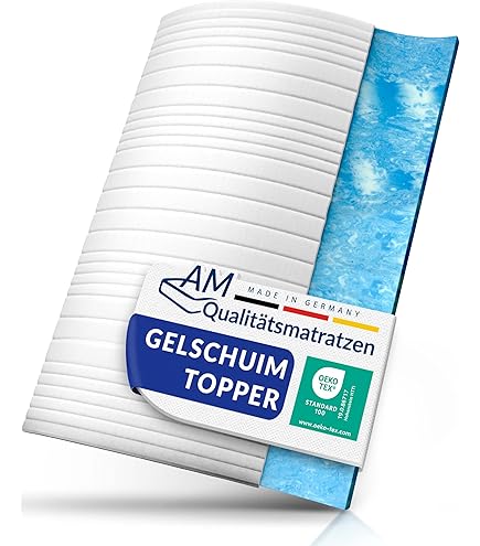 DREAMSTAR Easy Flex Ergonomische matrastopper met koudschuimkern, matrasbeschermer met hardheidsgraad 3 en 4, Öko-Tex gecertificeerd, 10 cm hoog, 160 x 200 cm DREAMSTAR Easy Flex Ergonomische matrastopper met koudschuimkern, matrasbeschermer met hardheidsgraad 3 en 4, Öko-Tex gecertificeerd, 10 cm hoog, 160 x 200 cm
