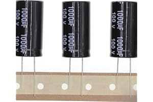 HUABAN 10 Piezas 100V 1000UF Condensador electrolítico de aluminio enchufable 18x35 18 * 35mm