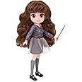 Wizarding World, Hermione Granger Collectible 8 inch Doll in Harry Potter Hogwarts Gryffindor Uniform with Accessories Kids Toys for Girls and Boys Ages 5 and up
