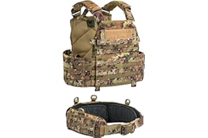 DEFCON 5 Jacket Defcon5 BAV13 Vest Carrier con Cinturone MOLLE