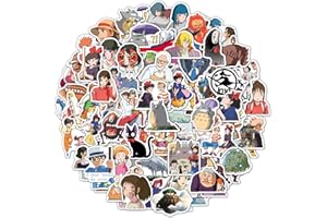 TRUSTKK 100 pegatinas de Totoro resistentes al agua de vinilo para decoración de bricolaje, pegatinas de estilo graffiti para coches, motos, portátiles, bicicletas, monopatines, equipaje, MacBook iPad y más