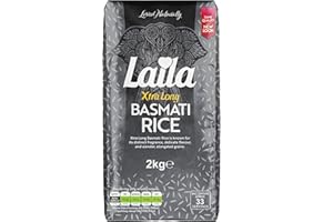 Laila Xtra Long Basmati Rice, 2kg