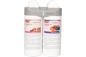 Rubbermaid Commercial Products Microburst Duet Nachfüllset für Raumlufterfrischer, Sorten Sparkling Fruits und Cotton Berry