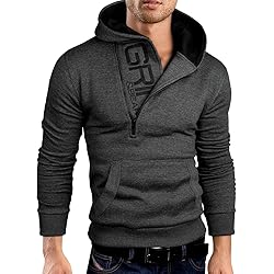 Grn&Bear Men's Long Sleeve Hoode, GB101 | Hoode Fashon, Hoodes Men