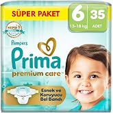 Prima Bebek Bezi Premium Care 6 Numara 35 Adet Ekonomik Paket