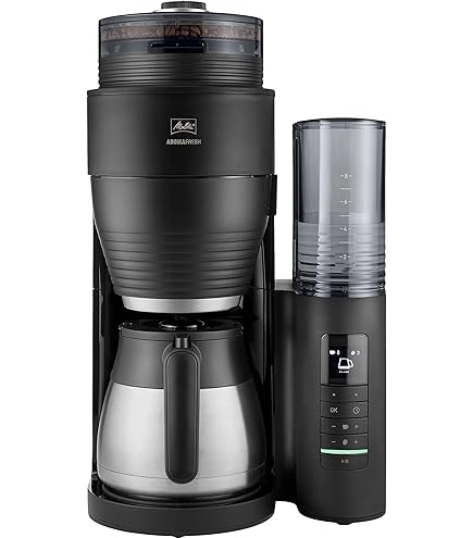 Melitta Purista Macchina Caffè Automatica | Con Macinino Conico | Nera | Design Compatto 20 Cm - Foto 7