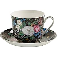 Maxwell & Williams Kilburn Tasse, Porzellan, Mehrfarbig, 17,5 x 17,5 x 9