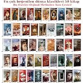 D&uuml;nya Klasikleri 50 Kitap Seti, Tam &Ccedil;eviri, Orijinal Metinden