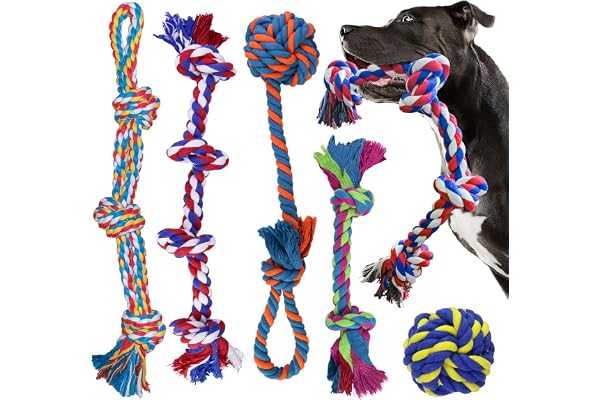 GaiusiKaisa Jouets en Corde pour Chien XL (extrêmement durables et Solides) pour Chiens de Grande et Moyenne Taille - Jouets DE Chien Extra Grands pour Les CHEWERS agressifs