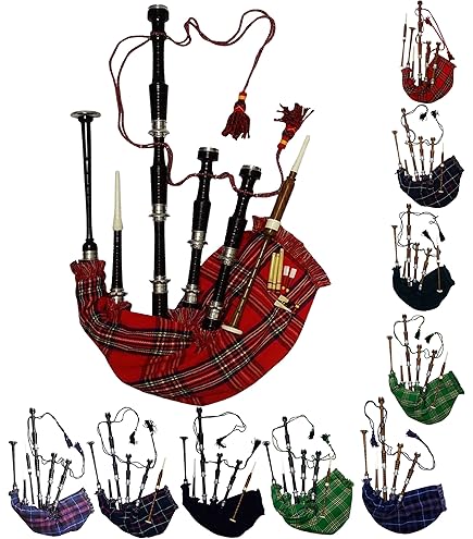 Set 6 Ance Per Cornamusa In Plastica - Per Practice, Highland Bagpipe, Materiale Sintetico - Foto 13