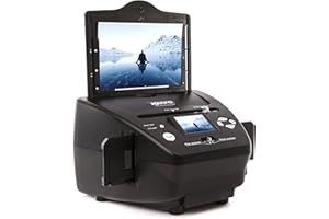 Kenro 4-in-1 Photo & Film Scanner, Create Digital Copies of Photos Slides and Negatives - KNSC301