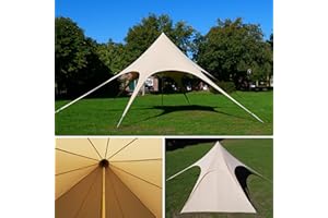 your GEAR Sonora - namiot gwiazdowy Ø 10 x 4 m pawilon przeciwsłoneczny z mieszanki bawełny