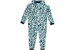 Harry Bear Kombinezon Z Printem Lamparta | Kombinezon Z Kapturem Dla Dziewczynek
