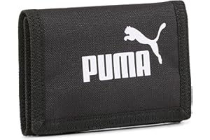 ‎PUMA PUMA PUMA Phase Wallet, Unisex-Kinder Geldbörsen, PUMA Black, OSFA - 054757