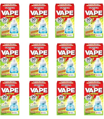 Vape Ricarica Liquida Antizanzara, Refill Quadripack per Emanatore, 60  Notti di Protezione, Profumo Classico, 1 confezione x 4 pezzi : Amazon.it:  Giardino e giardinaggio
