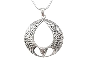 Treasure Bay Herren 925 Silber Anhänger Vogel Flügel Phönix Anhänger - Phönix Halskette Anhänger für Damen und Herren, Sterling-Silber