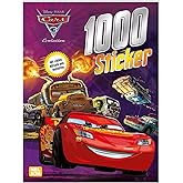 Disney Cars 3: 1000 Sticker: Mit vielen R&auml;tseln und Malseiten f&uuml;r Kinder ab 4 Jahren