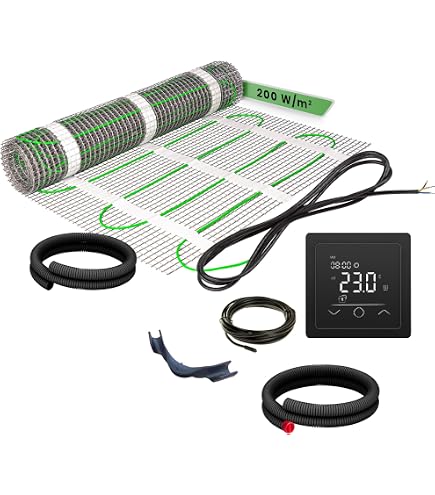 Produktbild von Elektrische Fußbodenheizung 200 Watt Elektrische Bodenheizung TWIN Technologie 5300 3266