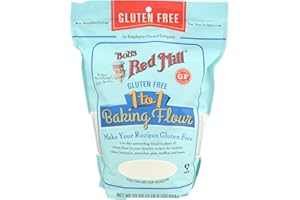 Bob's Red Mill - Gluten Free 1 to 1 Baking Flour, Make You Recipes Gluten Free, 624g Pouch