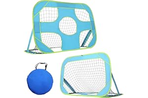 ZETAPEX Porteria de Futbol Plegable para Niños 120X80X80 – Mini Porterias de Futbol para Jardin y Entrenamiento – Compactas y Resistentes Ideales para Casa o Jardin
