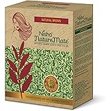 Nisha Nature Mate Henna Based Hair Colour for Women Men, No Ammonia 100% Herbal Protection, Natural Brown Hair Colour 90g (Pa