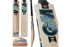 Gunn & Moore GM Cricket Bat | Aion | English Willow | DXM, ToeTek and NOW! | Available in Various Grades & Sizes 4 to Full Size