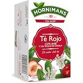 Hornimans Té Rojo con Anís y un toque de Ciruela 100% Natural | 20 bolsitas | Con Teína