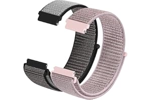 KIBDSNG Fabric Nylon Watch Straps 16 mm 18 mm with Quick Release Sport Breathable Replacement Strap for Men Women