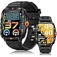 Smart Watch Find my Phone & Ai Voice PREMIUM Fitness Watch 100+ Sports Modes,1.96" Water Resistant for Unisex With GPS/Running/Jogging//ECG/Heart Rate/Sleep Smart Watch 24/7 Health Mangement