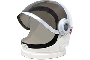 Spooktacular Creations Casco da astronauta con visiera mobile