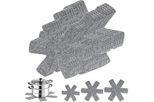 TOMOYUKI 12pcs Pots and Pan Protectors, Pan Protectors for Stacking, Pot Protectors for Stacking, Saucepan Protectors for Stacking, Pan Separators Protectors for Non Stick Pans Anti Scratch,20/35/38cm