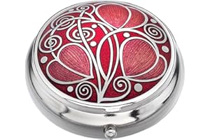 SEA GEMS Boîte à pilules con Motif tourbillons celtes