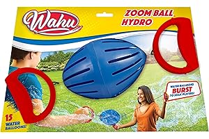 Wahu - ZOOM BALL HYDRO - Juegos con Pelota para Jardín para Niños a Partir de 8 Años - Juego de Exterior para Niños con Agua - Juegos de Playa para 2 Jugadores - con 15 Globos de Agua Incluidos