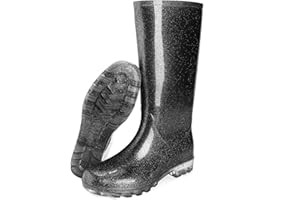 Foinledr Stivali Di Gomma Estivi Donna, Comode Leggere Stivaletti, Adulto Impermeabile Giardinaggio Scarpe