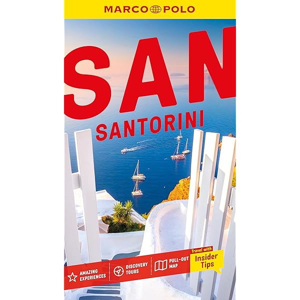 Santorini Marco Polo Pocket Travel Guide - with pull out map