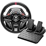 Thrustmaster T128, Volante Force Feedback con Pedali Magnetici, PlayStation 5, PlayStation 4, PC