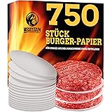 Mountain Grillers burger press, Patty Maker, handy non-stick mould with 40 pieces of baking paper for perfect burgers, pattie