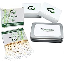 Cotton Fioc In Bambù 100% Biodegradabili - 800 Pezzi In Confezione Eco-Friendly - Foto 4